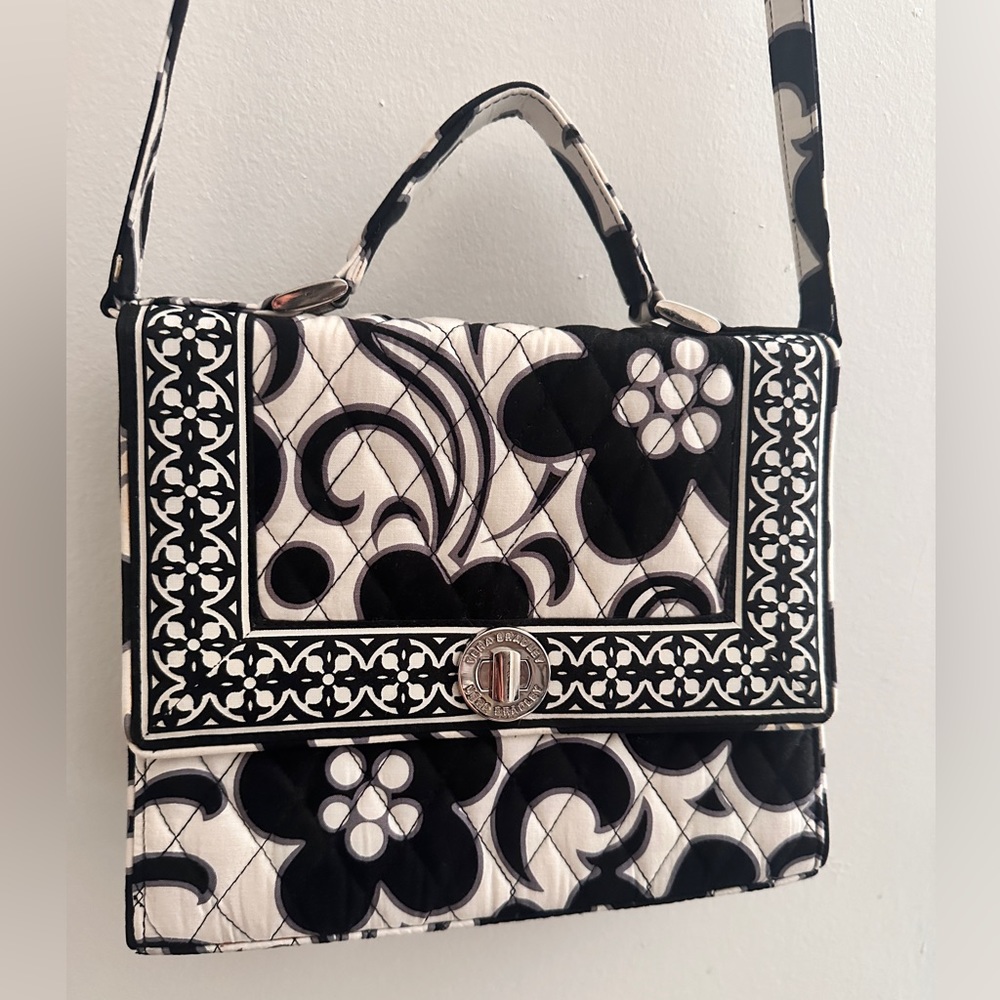 Vera Bradley Night & Day Julia Convertible Turnlock Crossbody